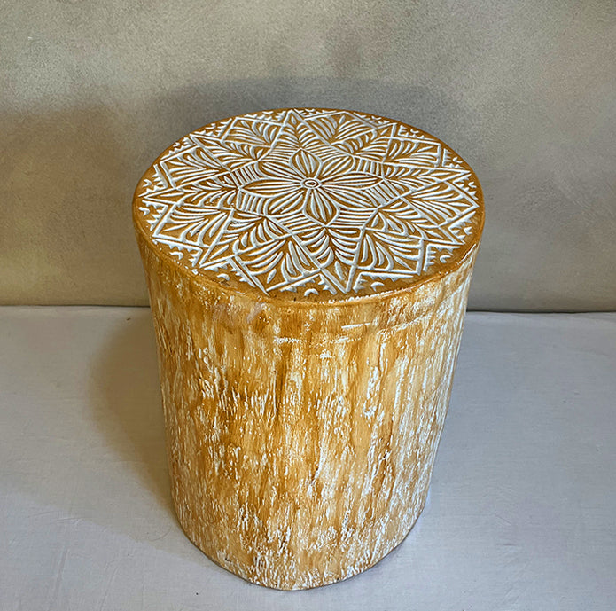 Krukje van palmhout 40 cm