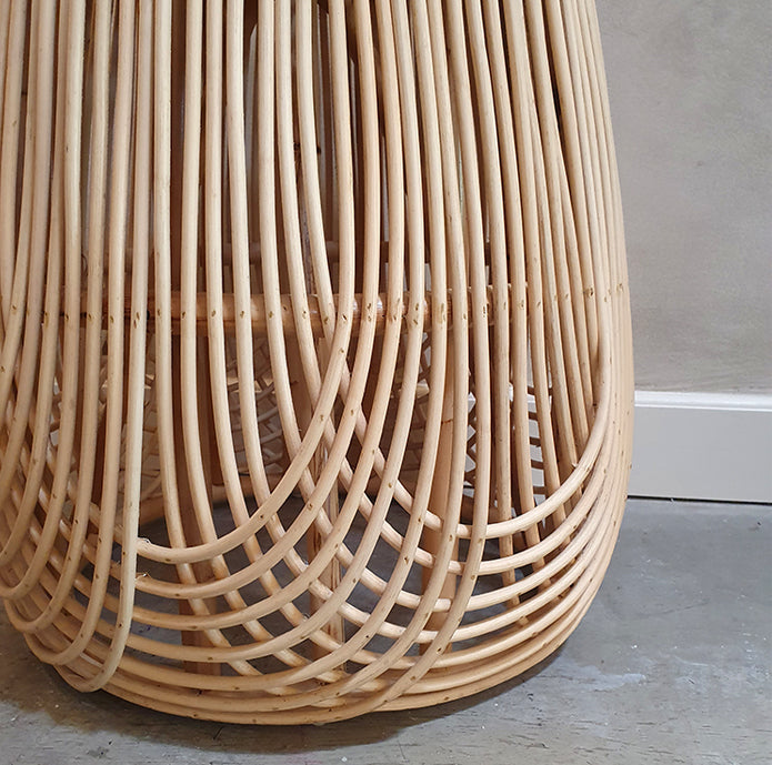 Bijzettafeltje van bamboe 40 cm